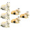 18 Pcs Mini Cow Figurines Realistic Educational Models Home Ornaments 3