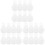 24Pcs Acrylic Hasps Locking Hinges for Jewelry and Storage Boxes 2
