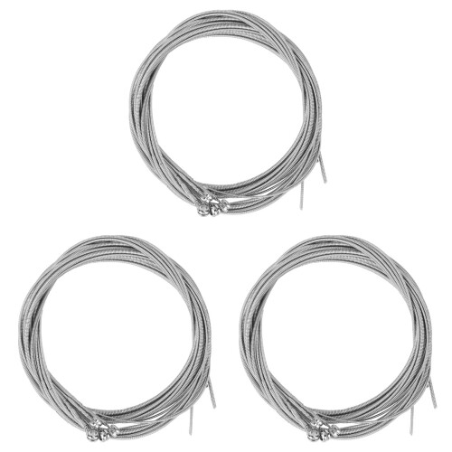 15 Pcs  Steel Strings For 5 String Bass Guitar (Silver) 1