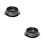 2Sets Premium Ceramic Casserole Black Non Stick Stew Pot with Tray 10