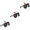 3 Pcs Manual Blower Bbq Blower Barbecue Blower Tool Camping 5