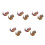 10 Pcs Simulation Snail Figurine Educational Animal Model Toy 9