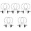 10Ensembles Câble Antivol Ordinateur Portable Fort Et 5