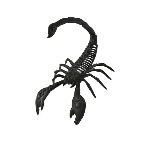 2 Pcs Plastic Realistic Fake Scorpion Decorations For Halloween