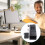 Boîtier Dur Noir Compact Support 8