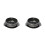 2Sets Premium Ceramic Casserole Black Non Stick Stew Pot with Tray 6