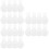 24Pcs Acrylic Hasps Locking Hinges for Jewelry and Storage Boxes 5