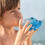 3Pcs Durable Sky-Blue Ceramic 6-Hole Ocarina Musical Instrument 6