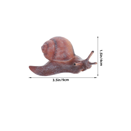 10 Pcs Simulation Snail Figurine Educational Animal Model Toy 1