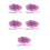 800Pcs Assorted Color Nail Clips for Manicure Plastic Nail Tip Clamps 10