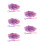 800Pcs Assorted Color Nail Clips for Manicure Plastic Nail Tip Clamps 7