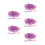 800Pcs Assorted Color Nail Clips for Manicure Plastic Nail Tip Clamps 9