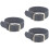 3pcs Strap Extension Belt Man Cuff Nylon 4
