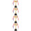 4Pcs Assorted Color Decorative Trophy Cup Multi-Function Award Prize 8
