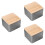 3Pcs Stylish Pastry Storage Container with Lid Assorted Colors 6
