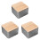3Pcs Stylish Pastry Storage Container with Lid Assorted Colors 2