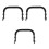 3pcs Stroller Accessories Baby Component Wheelchair Sponge 6
