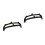 2Pcs Stylish Black Plastic Purse Frame Clasp for Handmade Bag DIY 4