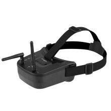 FPV Drone Goggles 3 Inch 480x320 LCD 5.8G 40CH with Builtin Battery and RealTime Video