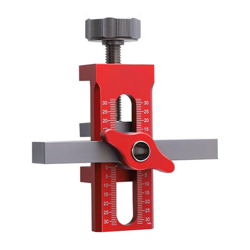 Cabinet Door Mounting Jig With Adjustable Leveling, Precision Drilling Guide For Wardrobes And Cabinets 10Mm Set 9199774863124
