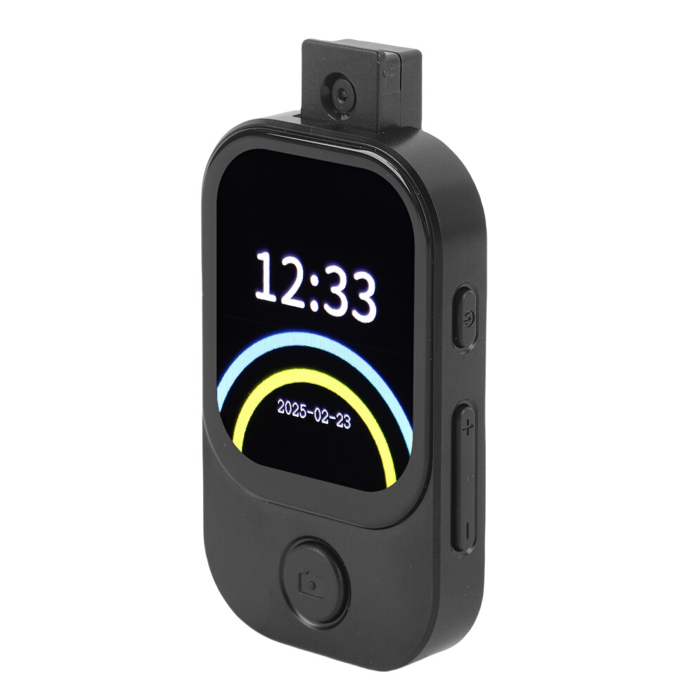 Bluetooth 5.4 Mp3 Player With Camera, 16Gb, 2.01" Screen, Black 6951380620873