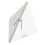 2 Pcs Stainless Steel Triangle Table Number Holders for Restaurant Menu 11