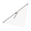 2 Pcs Stainless Steel Triangle Table Number Holders for Restaurant Menu 16
