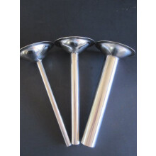 #12 Stainless Steel Sausage Stuffer Tubes for Meat Grinder, Multiple Sizes, Universal Fit