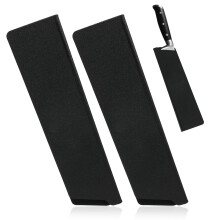 2Pcs Universal Knife Sheath for 8 Inch Chef Knife, ABS Edge Guard Sleeves with Blade Protection