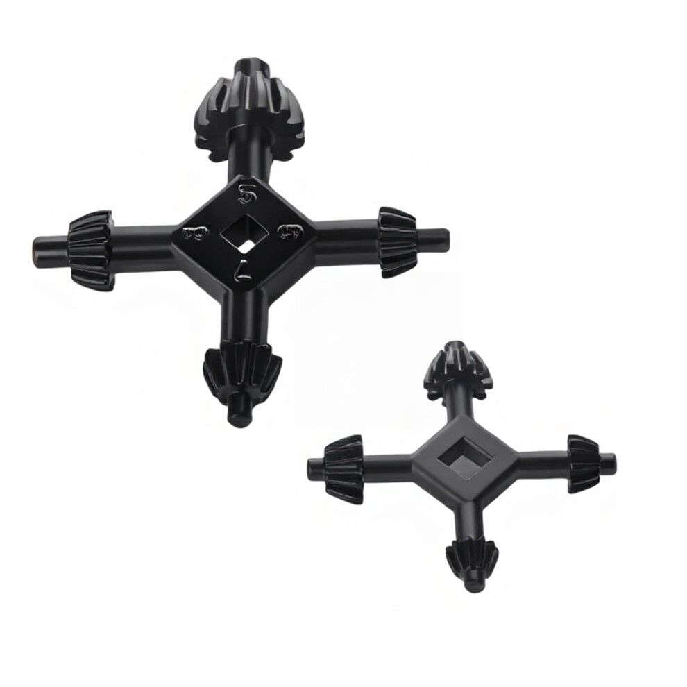 4In1 Drill Chuck Key Set Heavyduty Zinc Alloy Ratchet Wrench For 3/8 1/2 3/4 1 Inch Bits 9094768189573