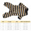 Weiche Stretch-Hundepajamas, leckresistent, warm, gestreift S 7