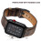Ρετρό δερμάτινα λουράκια συμβατά με το Apple Watch, μοναδικό στυλ που συναντά την 3