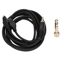 Premium ledningsudskiftningskabel til Sennheiser HD650HD600HD660S HD580 hovedtelefoner med afbalanceret lydydelse, kompatibel med HD-opløsning