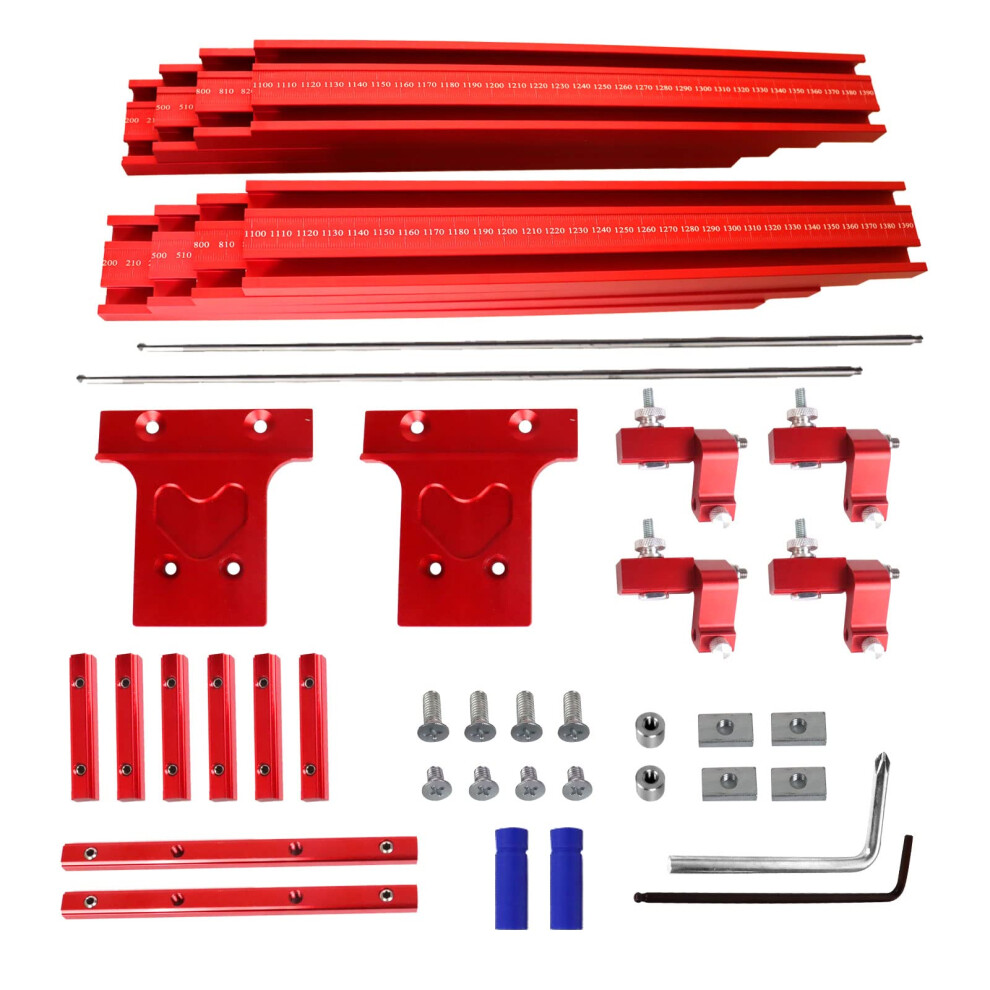 Circular Saw Guide Rail Aluminium Alloy Track System For Precision Woodworking Cutting 9094768189795
