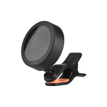 Farbiger Bildschirm Clip-On-Gitarrenstimmer für chromatische Instrumente, tragbar, 9x4x4,5 cm