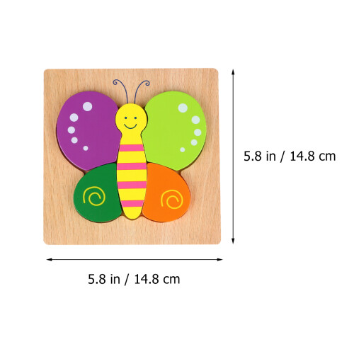 Shape Puzzle En Bois 3D Pour Bébé Et Tout- 2