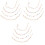 3Ensembles Joncs De Perles Couleurs Attrayantes 3