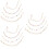 3Ensembles Joncs De Perles Couleurs Attrayantes 7