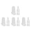 24Pcs Silicone Piping Tip Covers White Reusable Dustproof Nozzle Caps 9