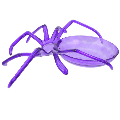 3Pièces Plateau Solide Violet ABS Pour Snacks Fruits