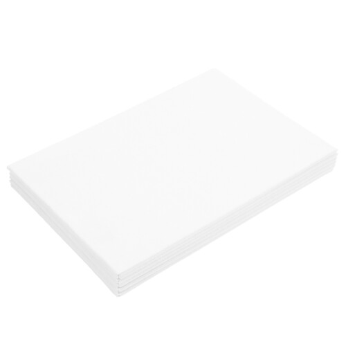 24Pièces Tableaux Bois Blancs Pour Peinture Huile 1