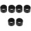 6Pièces Bouchons Oculaires En Caoutchouc Noir Pour Microscope 3