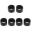 6Pièces Bouchons Oculaires En Caoutchouc Noir Pour Microscope 2