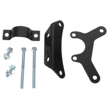 1Ensemble Kit Fixation Radiateur Huile 125Cc 140Cc Métal Noir