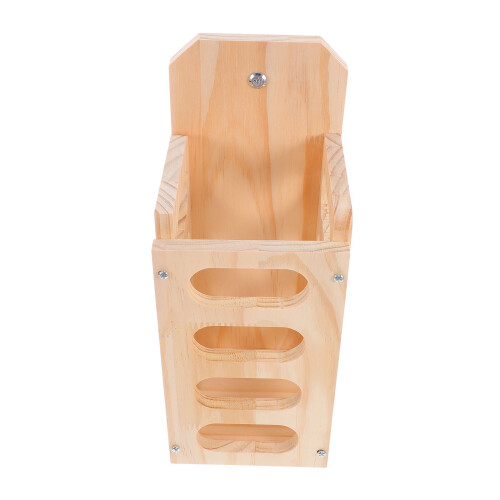 3Pièces Rack À Bois Khaki Ouvert Pour Avec Fixation Cage 1
