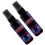 2Pièces Spray Réparateur Rayures Auto Plastique Noir Usage Polyvalent 1