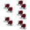 5Paires Bracelets Manchettes En Pour 9