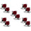 5Paires Bracelets Manchettes En Pour 3
