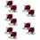5Paires Bracelets Manchettes En Pour 8