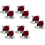 5Paires Bracelets Manchettes En Pour 4